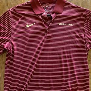 Mens Florida State Dri-Fit Polo